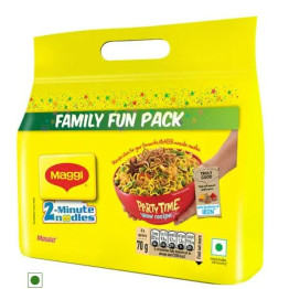 Family Fun Pack Maggi 2-Minute Masala Instant Noodles 8 Pack 560g